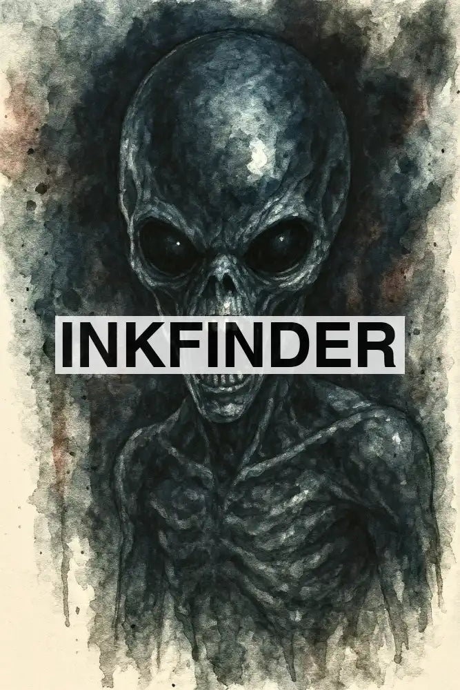 Abstract Watercolour Alien Abstract Watercolour Alien