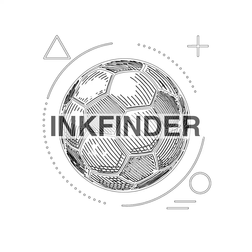 Football With Minimal Geometric Finelines Football With Minimal Geometric Finelines